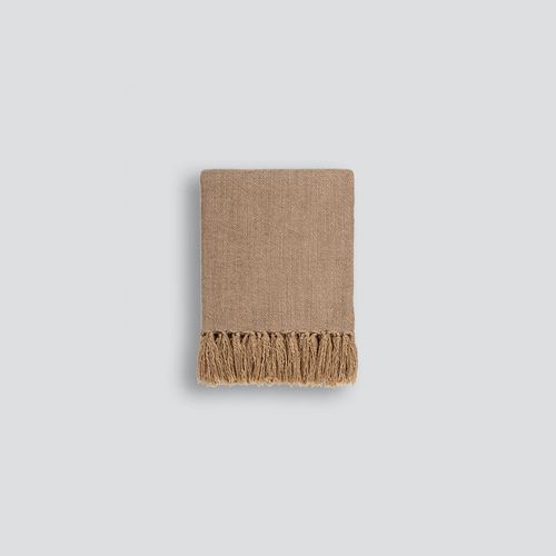 Baya Richmond Throw - Cumin | Acrylic/Wool Blend