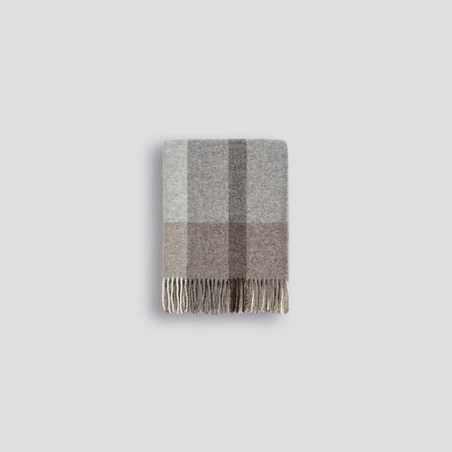 Baya Brunswick Throw - Fawn | Pure NZ Wool