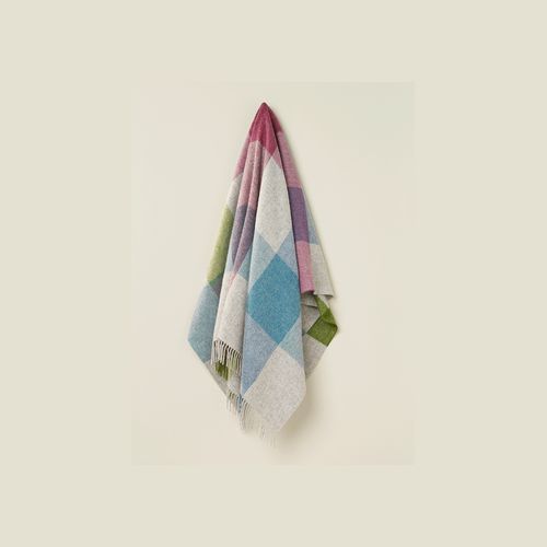NZ Wool Throw - Harland Heather | 100% Pure Wool