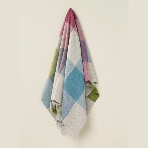 NZ Wool Throw - Harland Heather | 100% Pure Wool