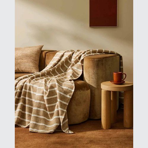 Weave Home Piazza Throw Blanket - Earth