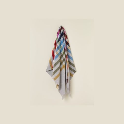 NZ Merino Throw Blanket - Henley Grey | 100% Pure Wool
