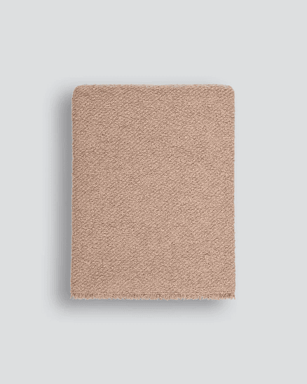 Baya Cromwell Throw - Blush | Cotton Blend