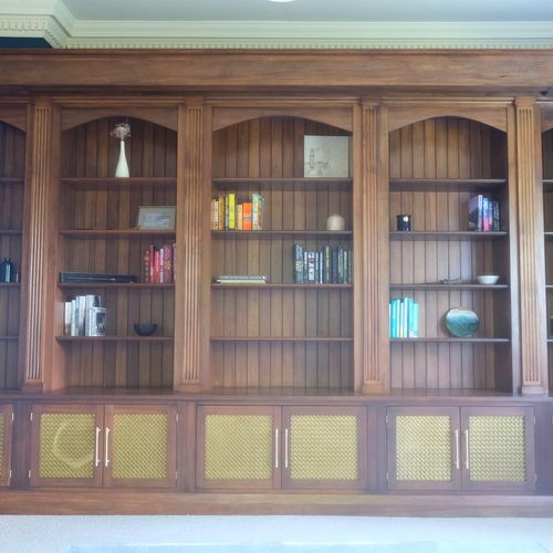 Entertainment Unit and Library