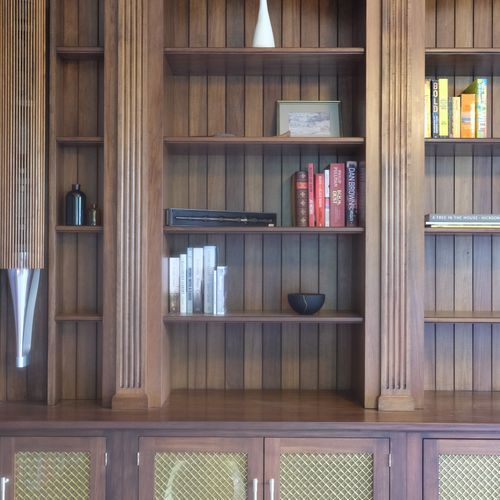 Entertainment Unit and Library