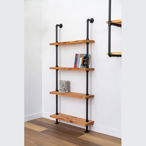 Pipe Ladder Shelf