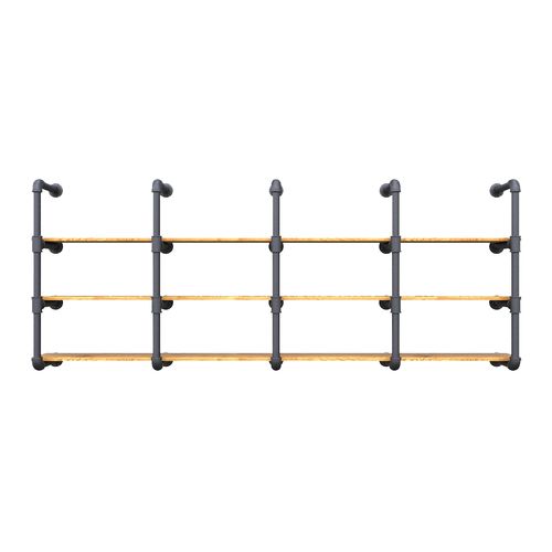 Industrial Pipe Bookshelf