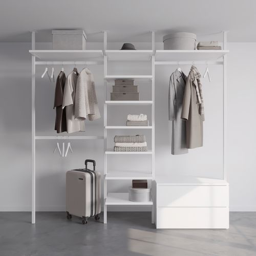 The Elegant Ballet Flats | Ceiling Fixed Wardrobe