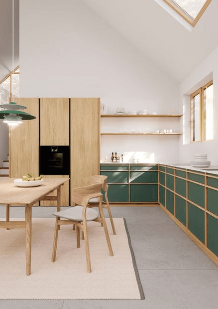 Kyoto Kitchen Cabinetry in Colour
