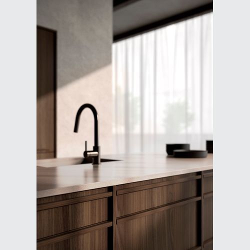 Kyoto Kitchen Cabinetry in Walnut