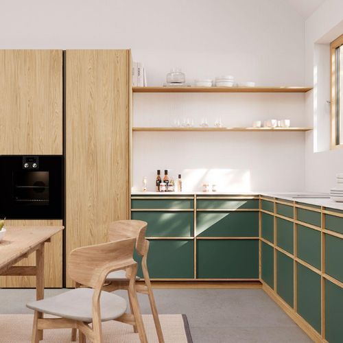 Kyoto Kitchen Cabinetry in Colour