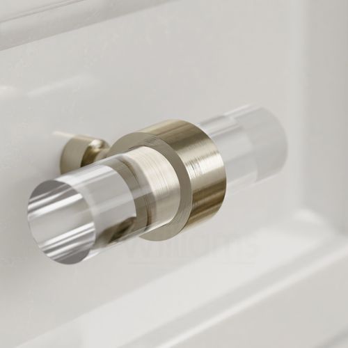 Lucite Crown Toggle Knob