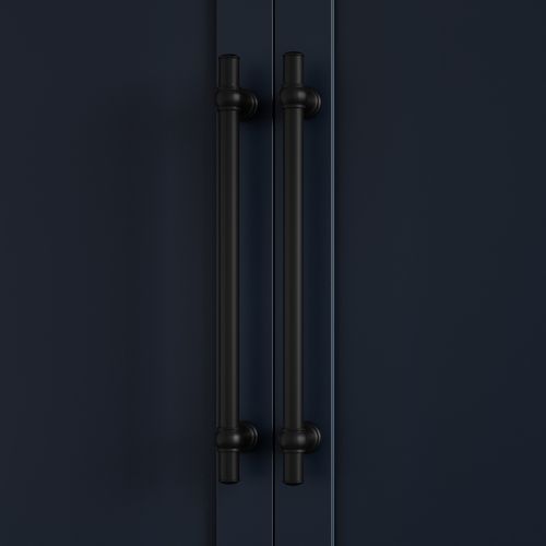 Kingsley Adjustable Cabinetry Pull 250mm | Matte Black
