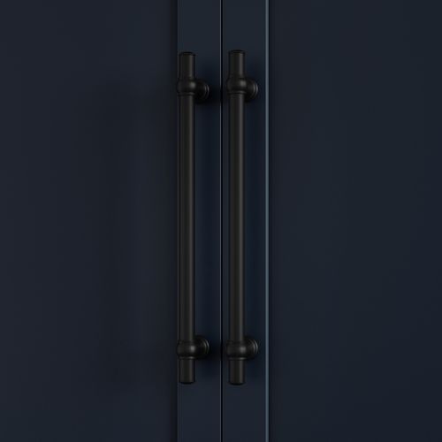 Kingsley Adjustable Cabinetry Pull 250mm | Matte Black