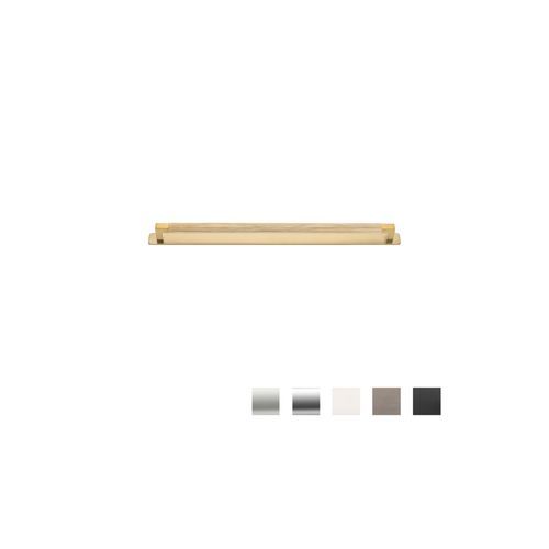 Iver Brunswick Cabinet Pull Handle with Backplate