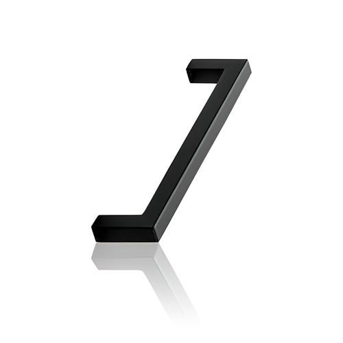 Furnipart Square 12 Black Aluminium 192mm