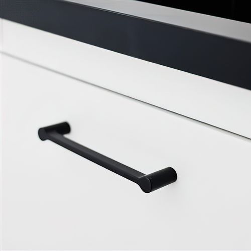 Furnipart Scope Matt Black Aluminium 160mm