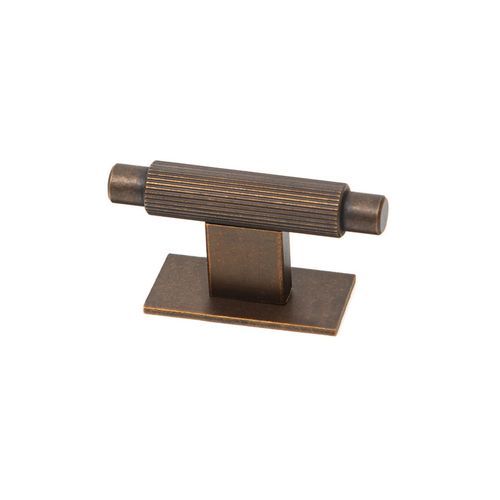Momo Arpa Cabinet T Knob and Backplate 70mm