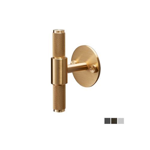 Buster and Punch Cabinet T-Bar Handle on Plate