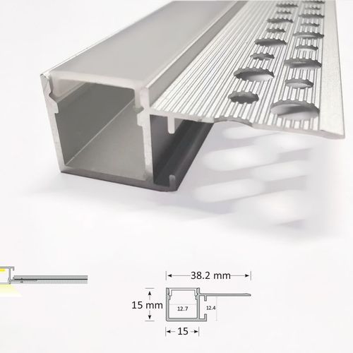 Ceiling Shadow Gap Trimless Extrusion