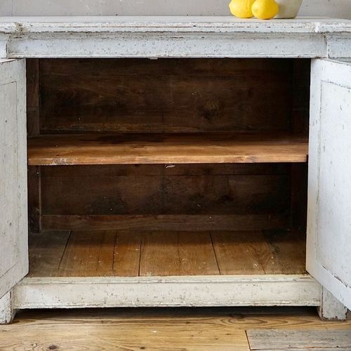 French Antique Painted Sideboard