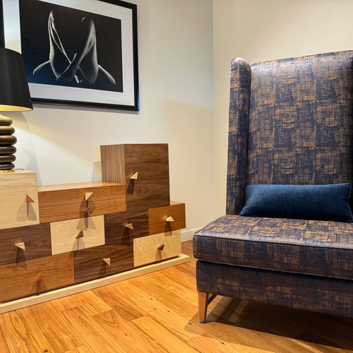 Mid Century Modern Stepped Drawer