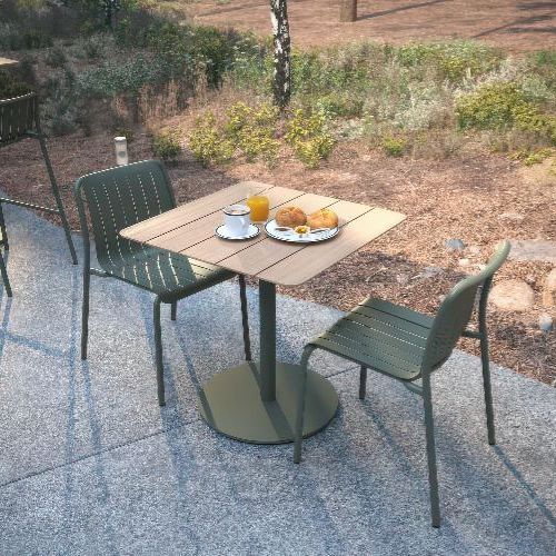 Roku Outdoor Cafe Teak Table