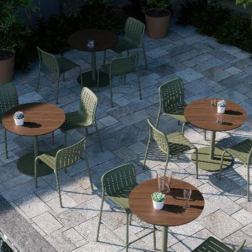 Roku Solara Outdoor Compact Laminate Cafe Table
