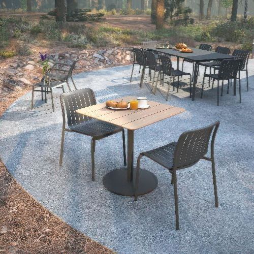 Roku Outdoor Cafe Teak Table