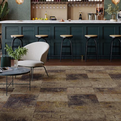 Apis modular carpet tile collection from Fletco Carpets