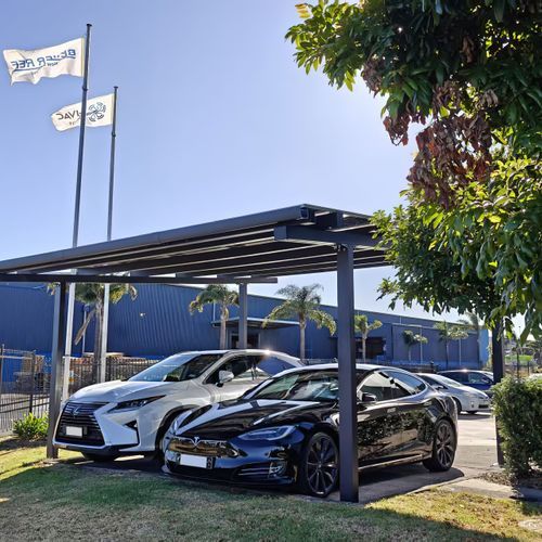 Vela Plus Solar Carport | Double