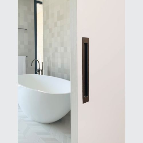 HB665 250mm Flush Pull for Sliding/Cavity Slider Doors