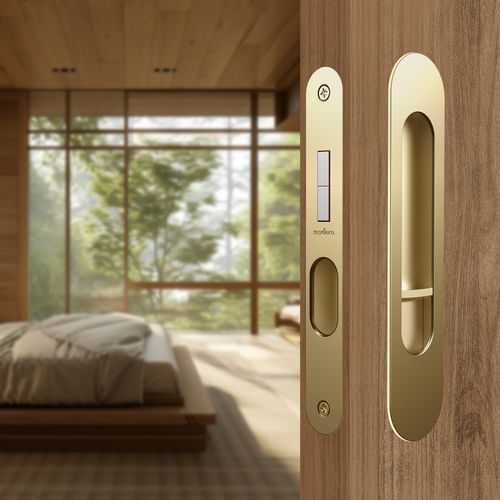 Oval M-Series 9004 Flush Pull Privacy Set