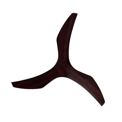 Aeratron FR Ceiling Fan - Black/Dark Timber Finish