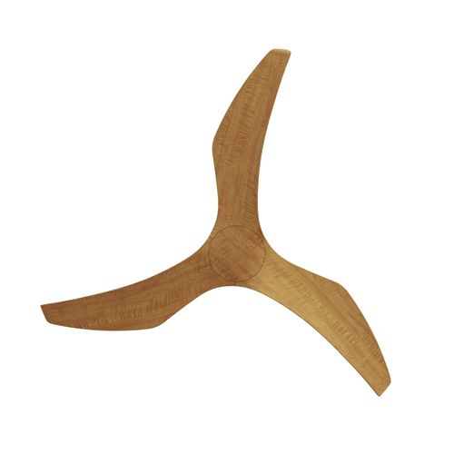 Aeratron FR Ceiling Fan - White/Light Timber Finish
