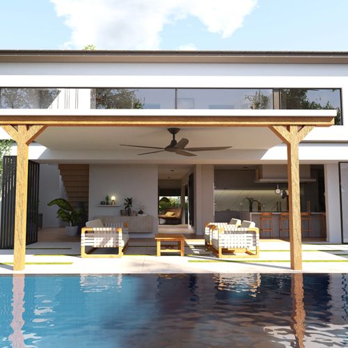 Storm 5-Blade Indoor/Outdoor Ceiling Fan