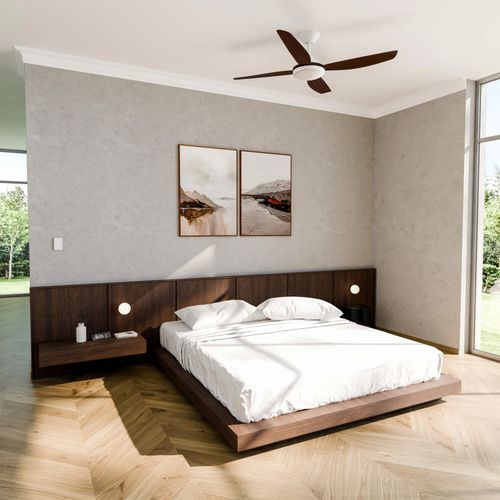 Vanga Smart Indoor/Outdoor 4-Blade Ceiling Fan