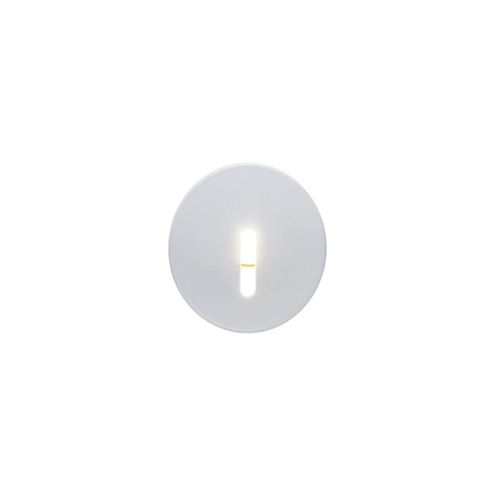 Round Slot in Wall Light