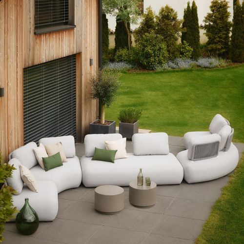 Ora Outdoor Chaise - Greige