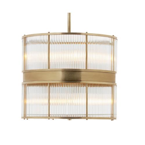 Allen Large Chandelier – Brass