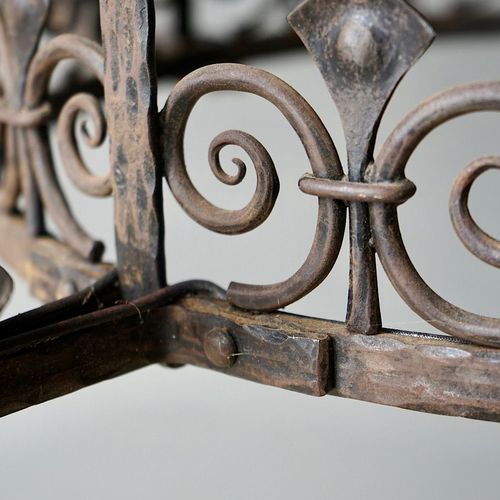 French Wrought Iron Chandelier