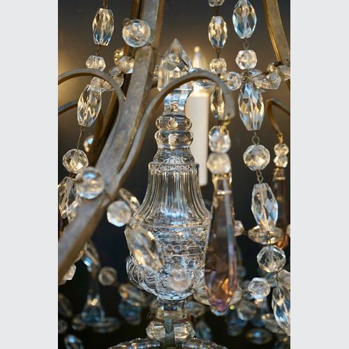 Large Antique French Chandelier