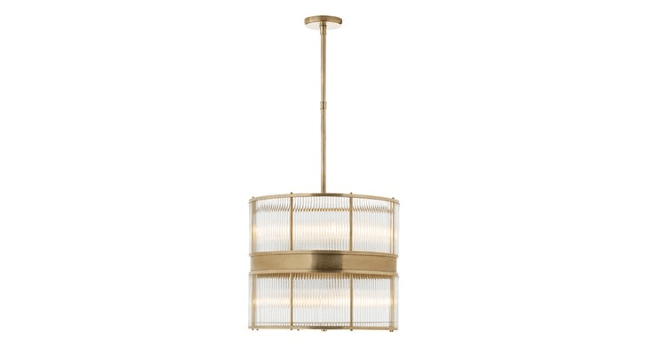 Allen Large Chandelier – Brass