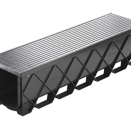Storm Master® Anti Slip Linear Galvanised Grate