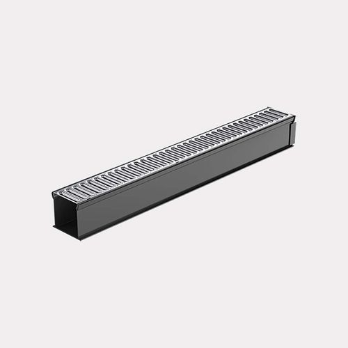 Rain Drain™ Trade – 1 m Galvanised Steel Grate & Joiner