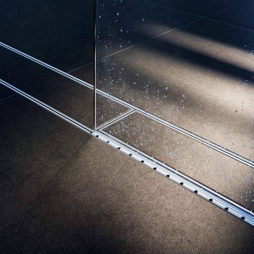 Shower Screen Support Drain