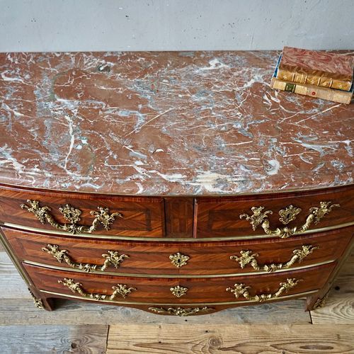 French Régence Marquetry Commode