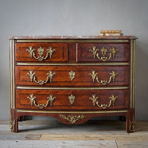 French Régence Marquetry Commode