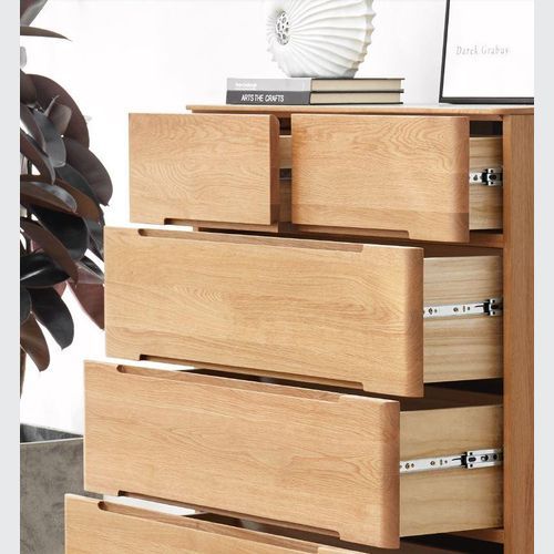 Manchester Natural Solid Oak 2+3 Chest of Drawers