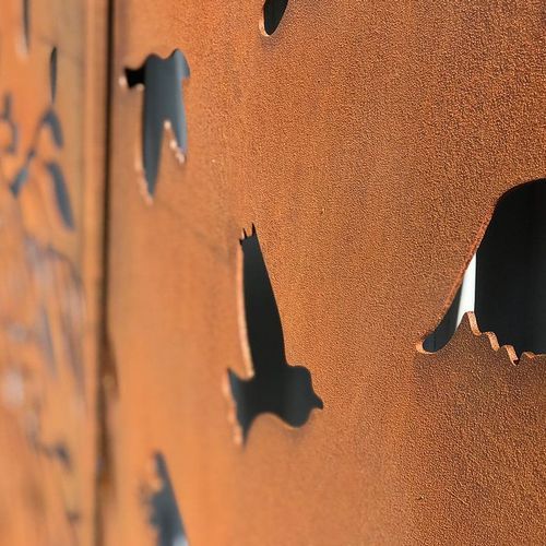 Custom Outdoor Corten Signs And Screens